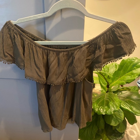 Iris Off Shoulder Top Tunic Blouse - Picture 4 of 4